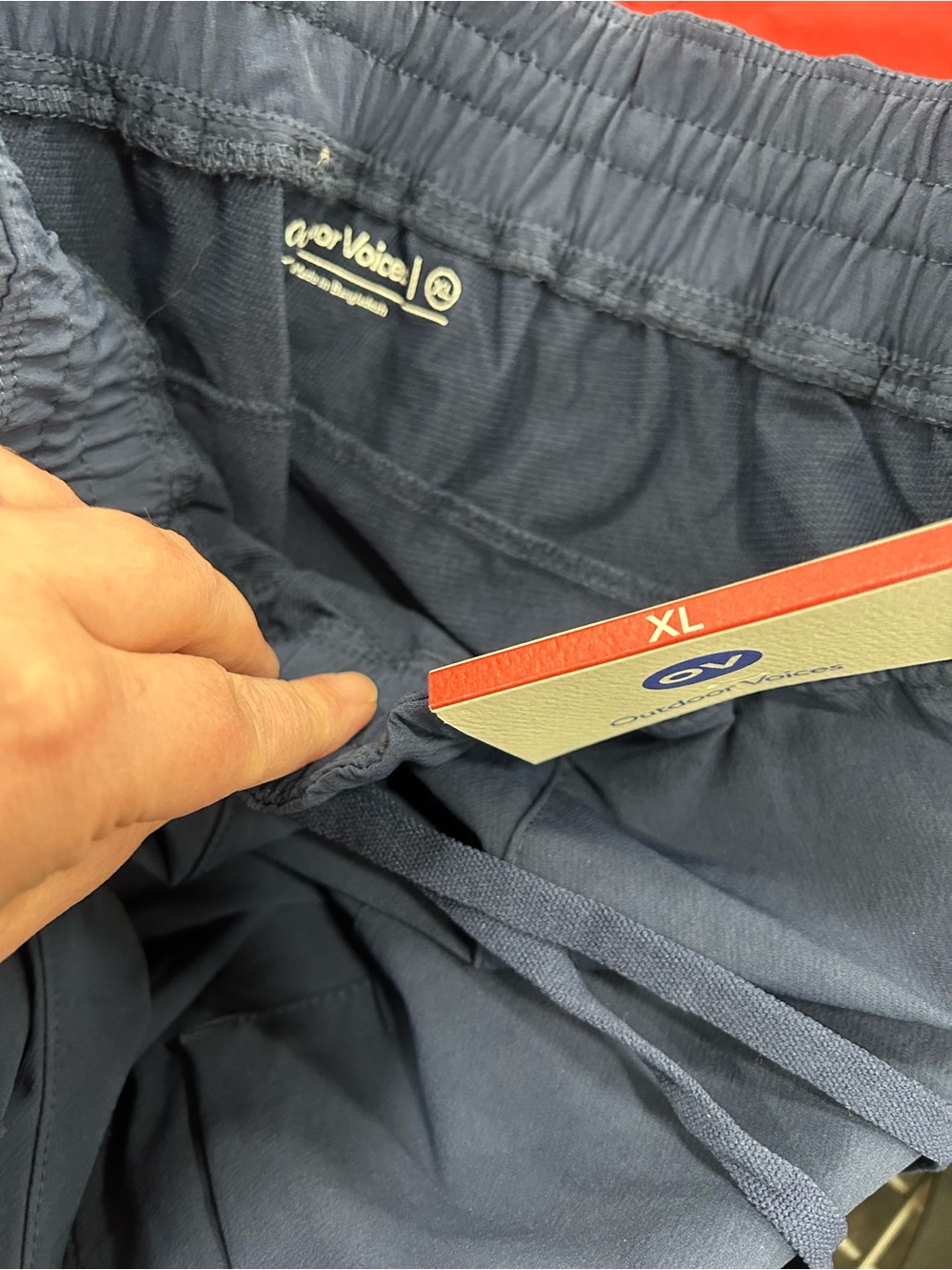 Outdoor voices rectrek shorts navy women’s - Picture 4 of 6